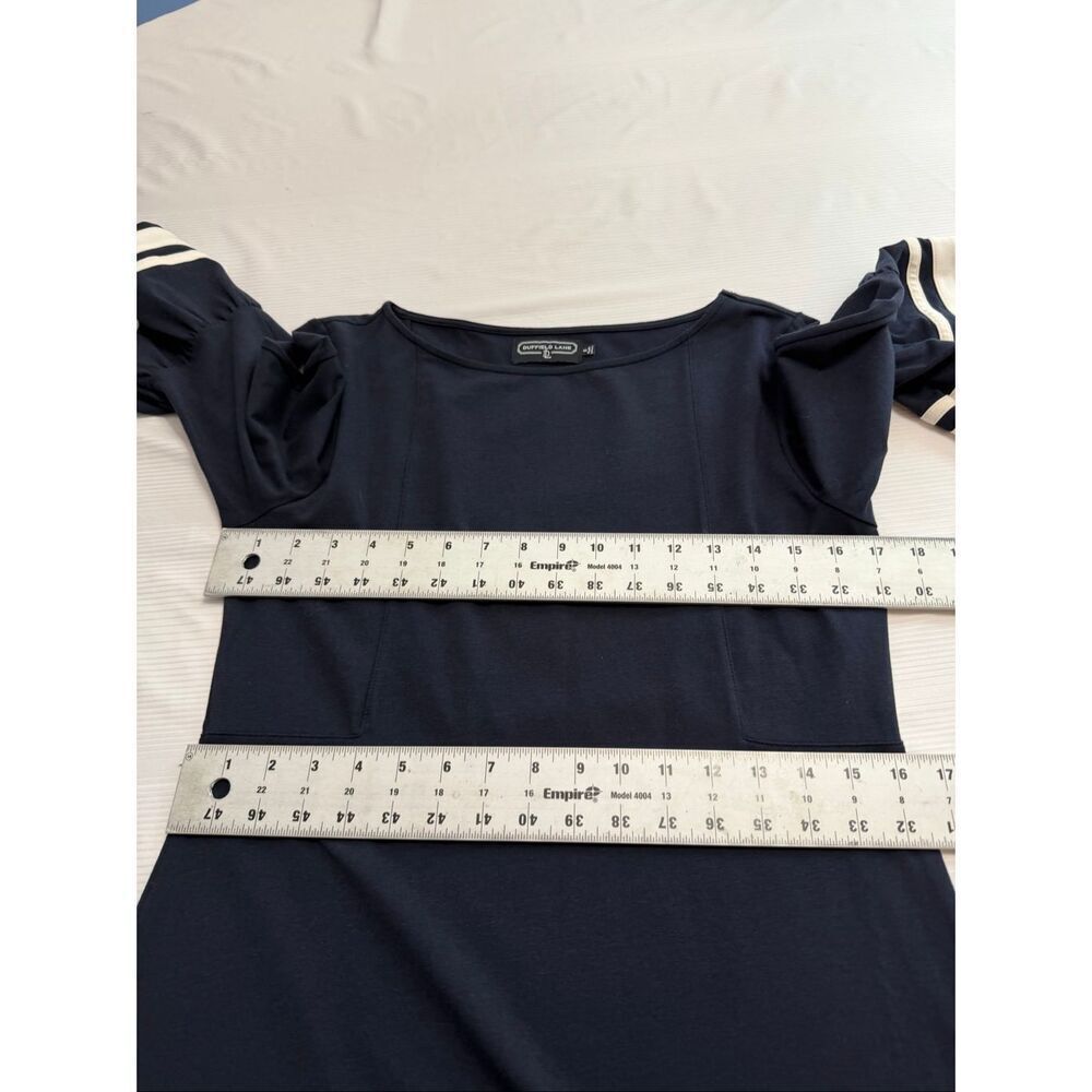 Duffield Lane Women’s Navy Blue White Dress Size Small - Picture 5 of 7